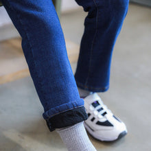 Amazing Fleece-lined Winter Slim Jeans (Medium Blue)