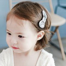Glitter Bow hair clips