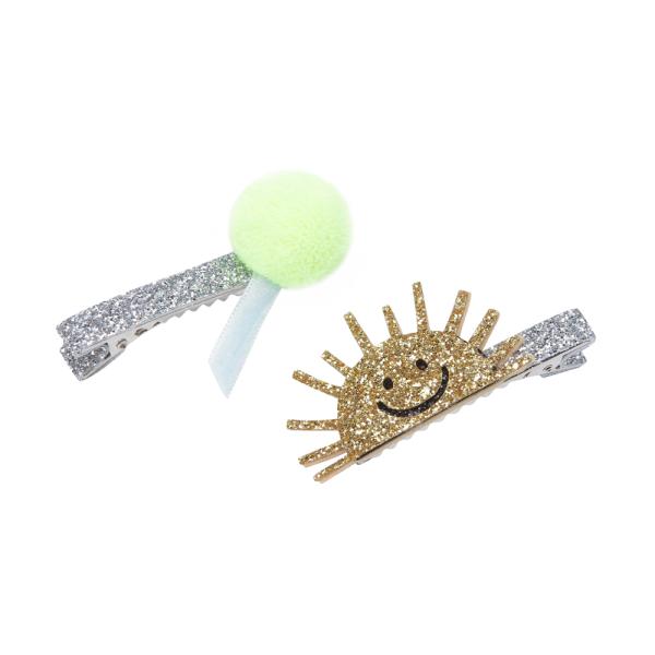 Sunshine and Yellow Hair Slides