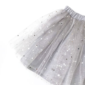 Twinkle tutu skirt - light gray
