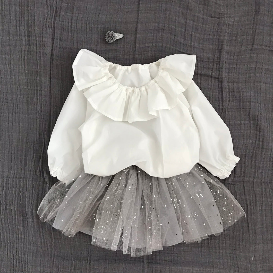Kelly Girl Blouse (White)