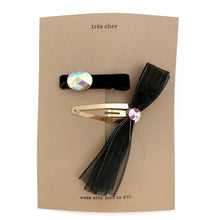 Party Hair Slide - black