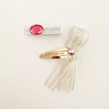 Party Hair Slide - white