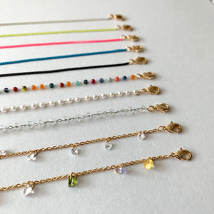 Embellished Mask Straps