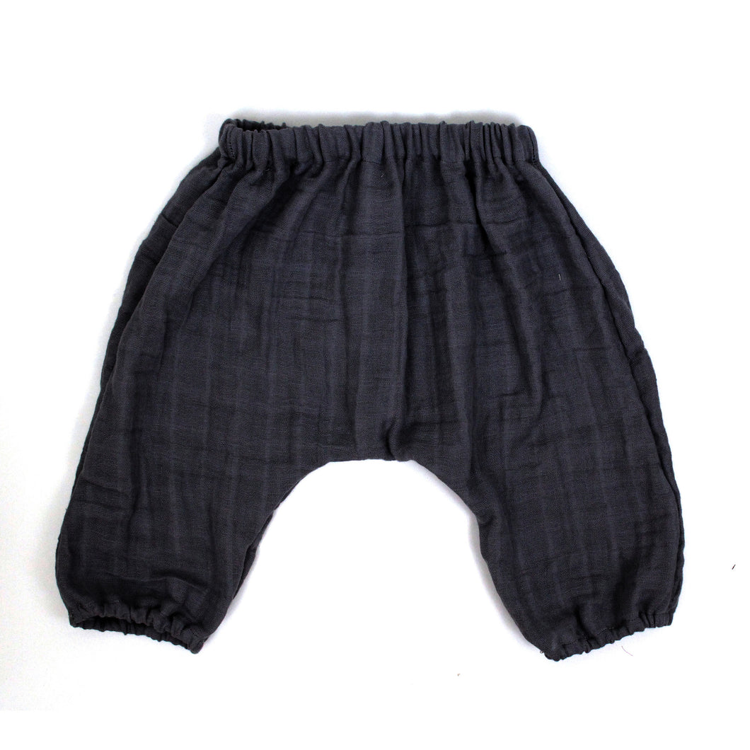 Soho trousers (Black Gauze) -Baby