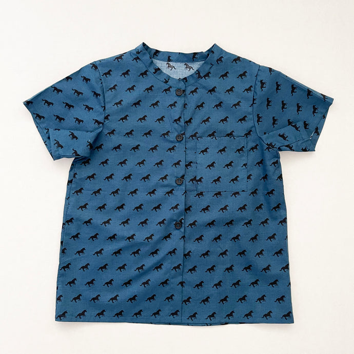 Joe Shirt - Blue Horse