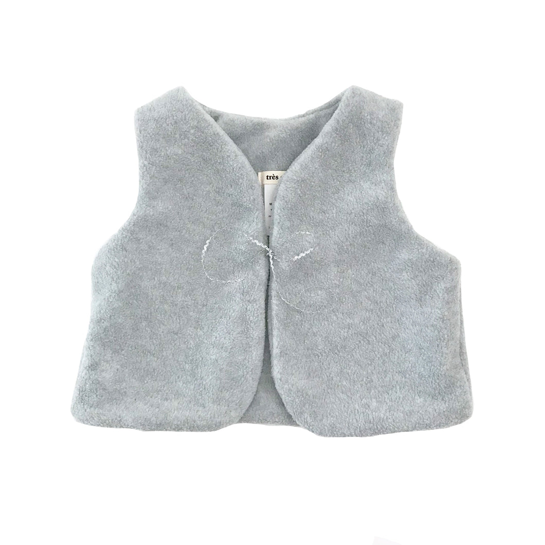 Brook Baby Vest - Light Gray