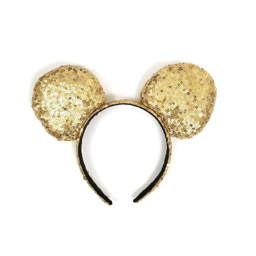 Mouse ear headband - Gold