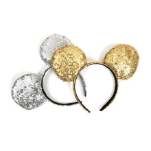 Mouse ear headband - Silver