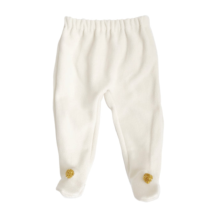 Brook Baby Footed Pants - Ivory