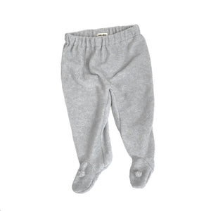 Brook Baby Footed Pants - Light Gray
