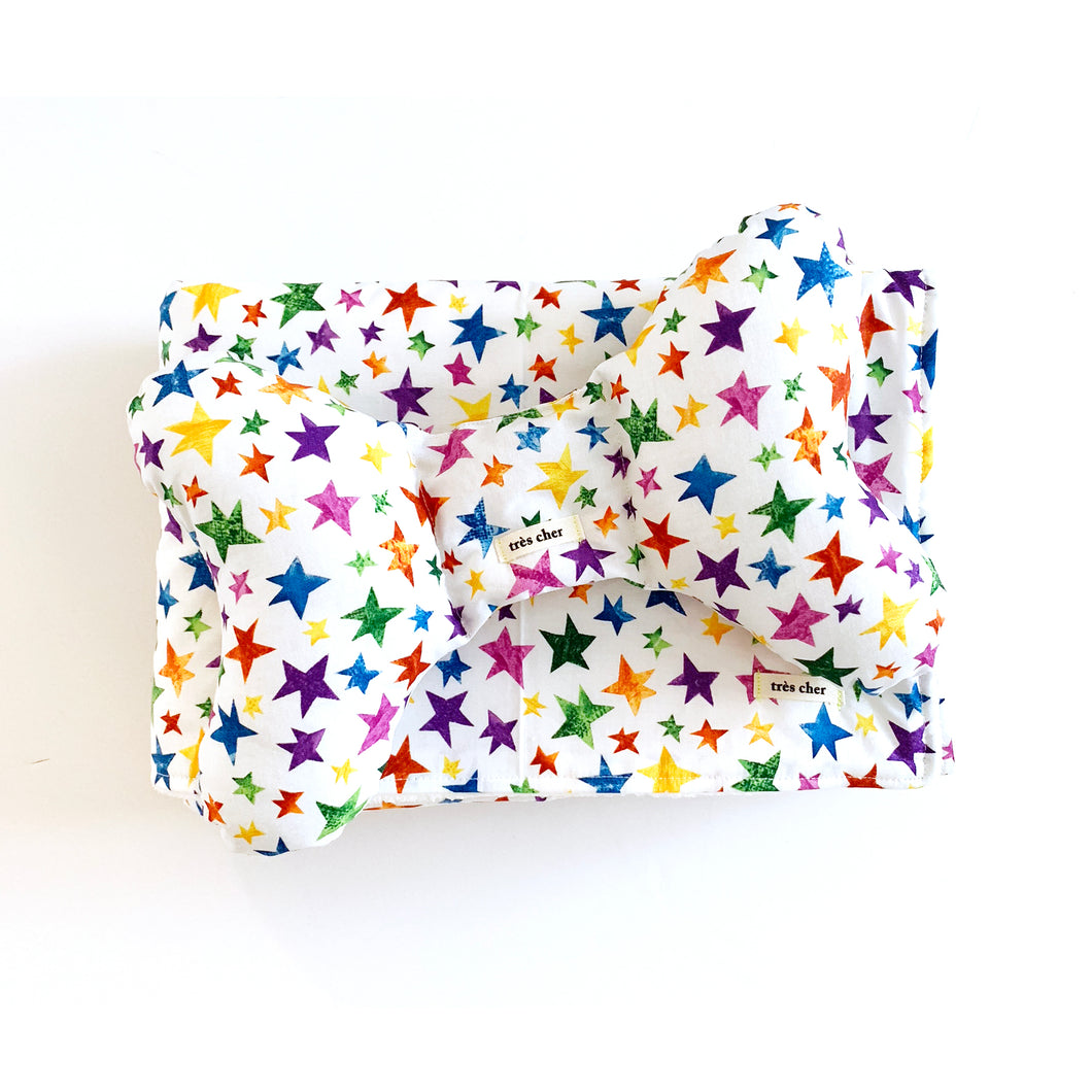 Stroller Blanket & Pillow Set - super star