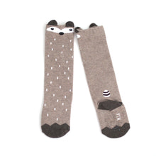 Raccoon Socks - Beige