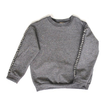 Grey Pom Pom Confetti Pullover