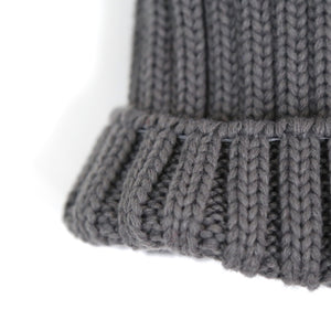 Pom Beanie - Gray