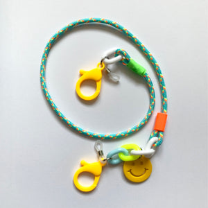 Smiley Neon Mask Straps