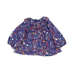 Kelly Girls Blouse, Sweets Blue