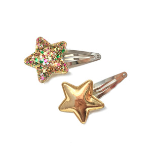 Etoile hair clips (Gold Mix)