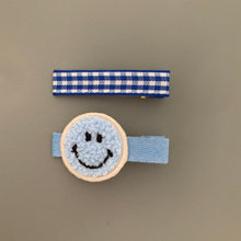 Smiley Face Hair Slides