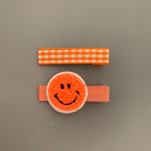 Smiley Face Hair Slides