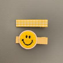 Smiley Face Hair Slides