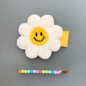 Daisy and Rainbow Hair Slides