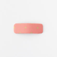 Dot hair clips (pink)