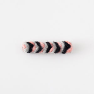 Wooly hair clips (green)