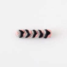 Wooly hair clips (pink)