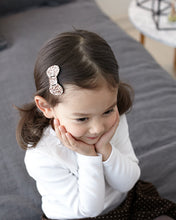 Glitter Bow hair clips