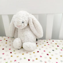 Crib fitted sheet - super star