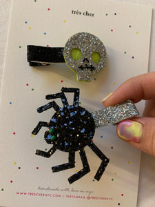 Spooky hair slides