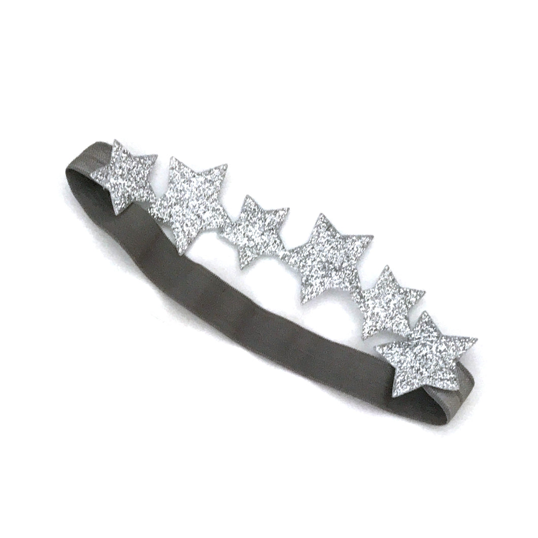 little stars headband in silver